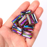 Volcano Princess Baguette Shape High Quality Glass Pointed Back Fancy Rhinestones WholesaleRhinestone